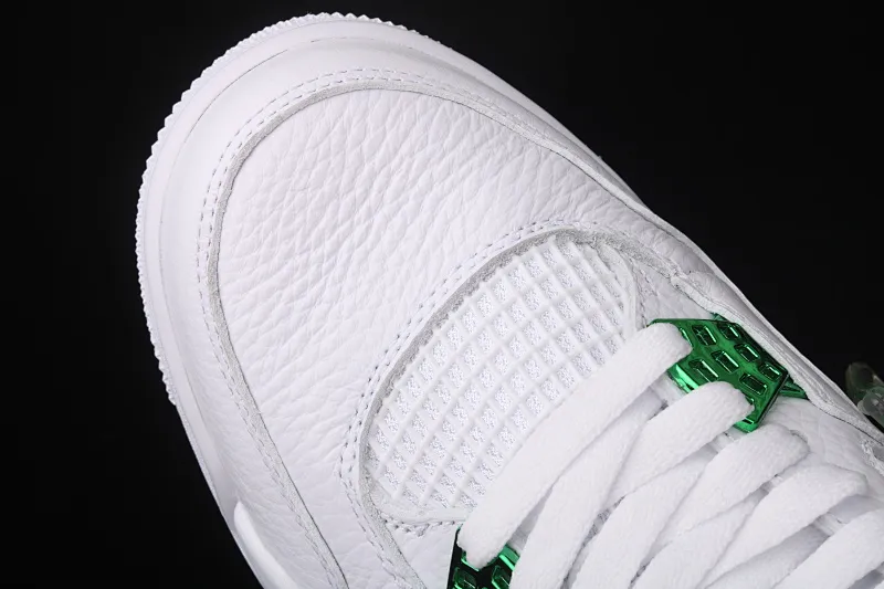 All categories Air Jordan Jordan series basketball shoes Air Jordan 4 Air Jordan 4 "Pine Green" AJ4 Joe 4 white and green CT8527-113